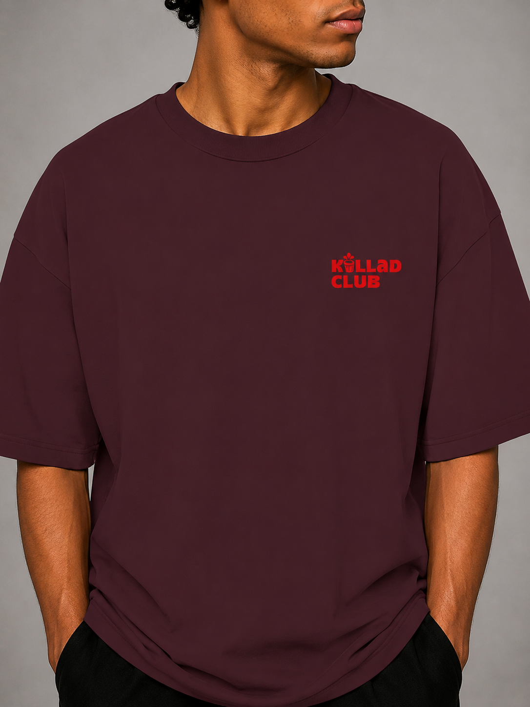 Monday - Unisex Terry Oversized Tee | Kullad Club