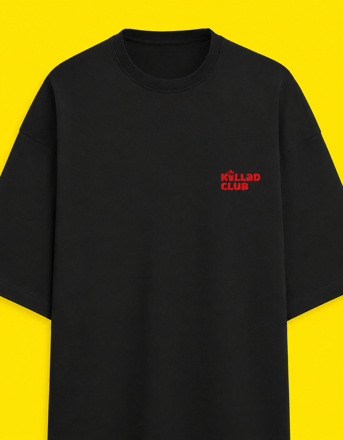 Paise Hi Paise - Unisex Terry Oversized Tee | Kullad Club